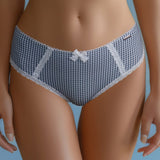 Slip alto in microfibra vichy - VH30