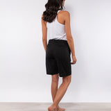 Bermuda in cotone elasticizzato - NERO - BR46