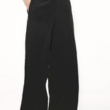 Pantaloni lunghi ampi in viscosa e lino - PA38