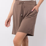 Shorts soft touch con coulisse e tasche – SH83