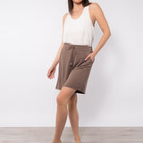 Shorts soft touch con coulisse e tasche – SH83