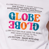 T-shirt in cotone con stampa e strass multicolor - VARIANTE UNICA - TS03