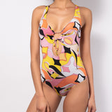 Costume intero non imbottito - ROSA - AB50
