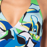 Costume intero con coppe imbottite estraibili - BLUETTE - AB52