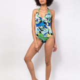 Costume intero con coppe imbottite estraibili - BLUETTE - AB52