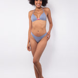 Triangolo bikini con coppe imbottite - LILLA - CB19