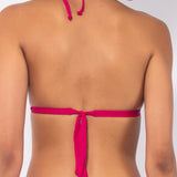 Triangolo bikini con coppe imbottite - CILIEGIA - CB19
