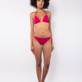 Triangolo bikini con coppe imbottite - CILIEGIA - CB19