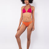 Triangolo bikini con coppe imbottite - CILIEGIA - CB19