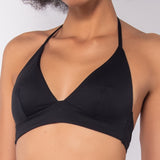 Triangolo bikini alto non imbottito - NERO - CB22