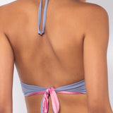 Triangolo bikini alto non imbottito - LILLA - CB22