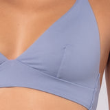 Triangolo bikini alto non imbottito - LILLA - CB22