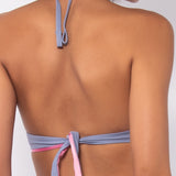 Push-up bikini con coppe imbottite, lunette estraibili e ferretto - LILLA - CB24