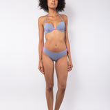 Push-up bikini con coppe imbottite, lunette estraibili e ferretto - LILLA - CB24