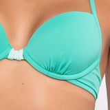 Push-up bikini con coppe imbottite, lunette estraibili e ferretto - ACQUA - CB24
