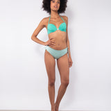 Push-up bikini con coppe imbottite, lunette estraibili e ferretto - ACQUA - CB24