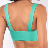 Top bikini con coppe imbottite estraibili - ACQUA - CB39