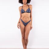 Slip bikini sgambato - NERO - CB59