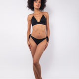 Triangolo bikini alto non imbottito - NERO - GD22
