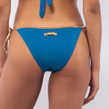 Tanga bikini annodato - BLU - GD41