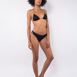 Slip bikini con laccetti - NERO - GD45