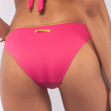 Slip bikini con laccetti - PINK - GD45