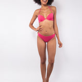 Slip bikini con laccetti - PINK - GD45