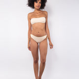 Slip bikini con coulisse - ECRU' - GD46