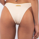 Slip bikini sgambato - ECRU' - GD59