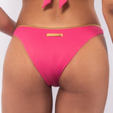Slip bikini sgambato - PINK - GD59