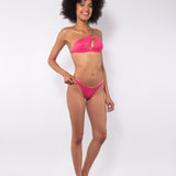 Slip bikini sgambato - PINK - GD59