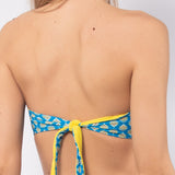 Bikini a fascia con coppe imbottite estraibili - BLUETTE - GS30