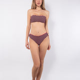 Slip bikini con laccetti - NERO - GS45
