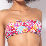 Fascia bikini con coppe imbottite estraibili - ORCHIDEA - HW30