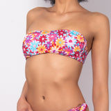 Fascia bikini con coppe imbottite estraibili - ORCHIDEA - HW30
