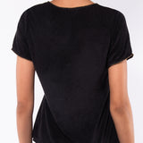 T-shirt in microspugna - NERO - GD51