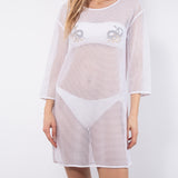 Maxi-maglia a rete - BIANCO - SK55