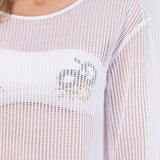 Maxi-maglia a rete - BIANCO - SK55