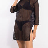 Maxi-maglia a rete - NERO - SK55