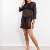 Maxi-maglia a rete - NERO - SK55