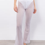 Pantalone lungo a rete - BIANCO - SK60