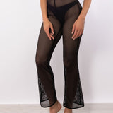 Pantalone lungo a rete - NERO - SK60