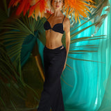 Push-up bikini con coppe imbottite, lunette estraibili e ferretto - NERO - CA26