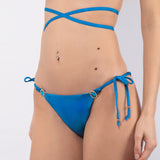 Tanga bikini annodato - BLUETTE - CA41