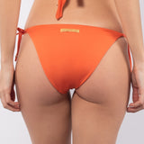 Tanga bikini annodato - ARANCIO - CA41