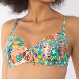 Bikini top con coppe imbottite e ferretto - MJ02