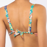Bikini triangolo alto con coppe imbottite estraibili - MJ05