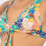 Bikini triangolo alto con coppe imbottite estraibili - MJ05