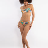 Bikini a fascia con ferretto invisibile e spalline removibili - MJ08