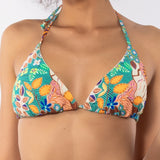 Bikini triangolo con coppe imbottite estraibili - MJ16